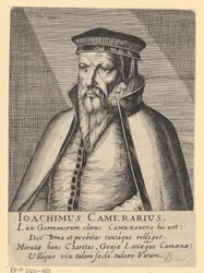 Portrait of Joachim Camerarius I