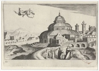 Cityscape with Mercury