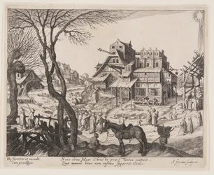 The Adoration of the Magi, from Landscapes with Scenes from the Life of Christ