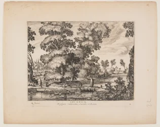 The Priest Passing the Man, from Landscapes with the Story of the Good Samaritan