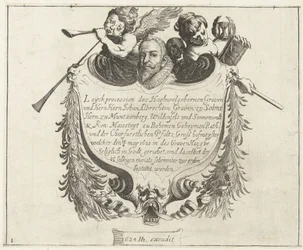 Title Page for the Funeral Procession of Johann Albrecht, Count of Solms, 1623
