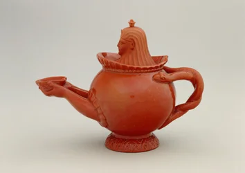 Egyptian theme teapot, after 1793