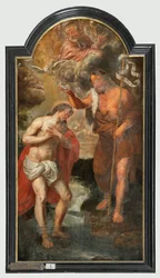Parish church (Sint-Walburgakerk). Painting, triptych. Simon De Pape (?). Redemption of the Christian slaves to the Turk.