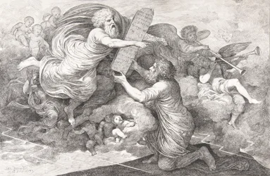 Moses on Sinai The Tablets of the Law, 1773