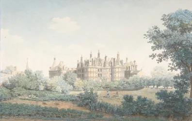 The Château of Chambord Seen from the Southwest, 18th century