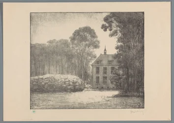 View of Farmhouse on De Raephorst Estate