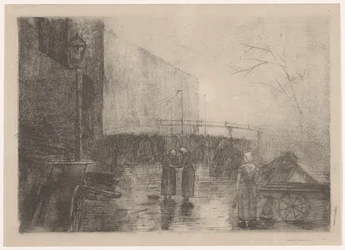 Cityscape in Foggy Weather