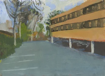 Office and Parking Lot