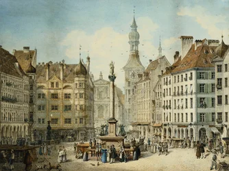 The Schrannenplatz, Munich