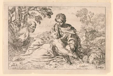 Rest on the Flight into Egypt