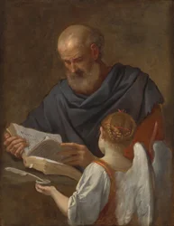 Saint Matthew and the Angel, c.1645-1648
