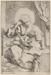 The Virgin and Child with a Bird