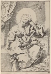 The Virgin and Child with a Bird