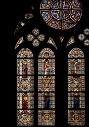 Symbols of the Evangelists, Below San Ludovico di Tolosa