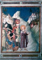 St. Martin Renounces His Weapons