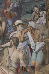 Adoration of the Shepherds, 1578-82 (detail)