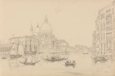 Album of 30 Views in the Tyrol and Italy: The Church of St. Maria della Salute 10th Nov. 1840
