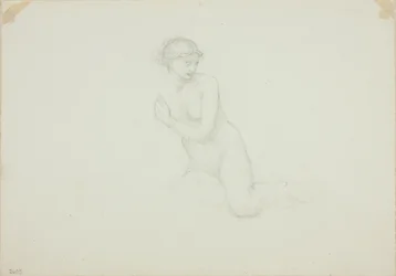Seated Female Nude