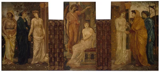 Cupid and Psyche - Palace Green Murals - Psyche