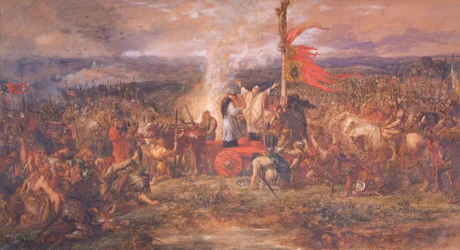 Battle of the Standard, Northallerton, Yorkshire, 22nd August 1138