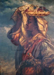 Black Girl with Fruit