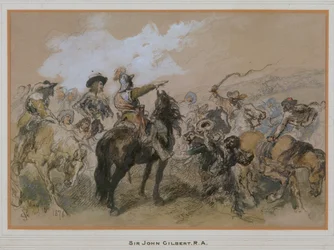 Horsemen at the Time of Charles I, 1876