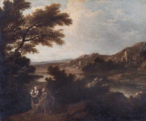 Landscape with Flight into Egypt