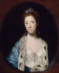 Portrait of Mrs Luther, 1766