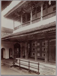 Buddhist Temple in Kandy, Ceylon