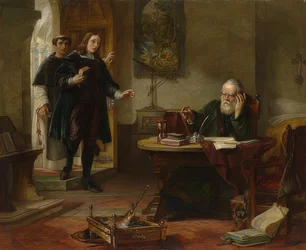 John Milton Visiting Galileo Galilei