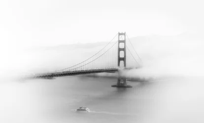 Misty Golden Gate Bridge