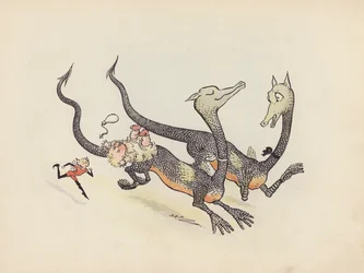 Illustration for Little Twin Dragons