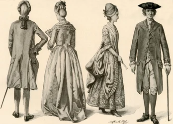 Clothing during the Reign of George III, 1760-1776