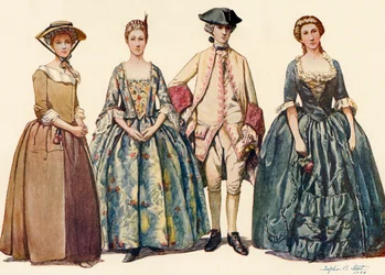 Clothing During the Reigns of George I and II, 1725-1745, 1903-1937