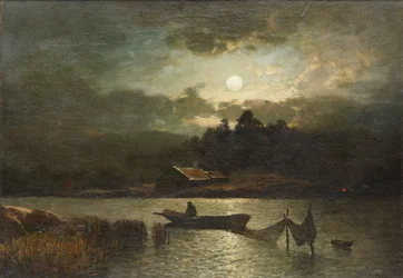 Fishing with Nets by Moonlight