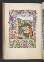 Annunciation to the Shepherds, from a 