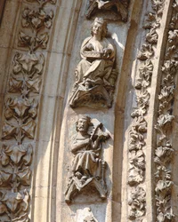 Archivolt of the Central Portal of the West Facade, (Detail)
