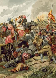 Battle of Cerignola, Italy, 1503