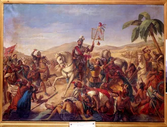 Battle of Otumba on July 7