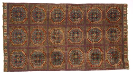 Carpet with a Turkish Pattern, c.1450-1500