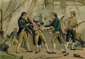 Death of Admiral Gravina, 1805