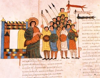 Departure of King David