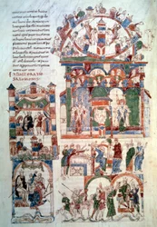 King Solomon Receiving the Tribute