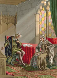 Interview between Columbus and Queen Isabel