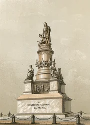 Monument to Columbus in Genoa