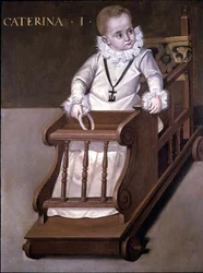 Portrait of Caterina I as a child