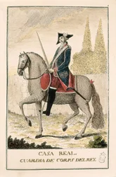 Royal guard on horseback