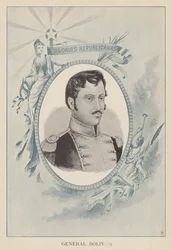 Simon Bolivar, Venezuelan political and military leader