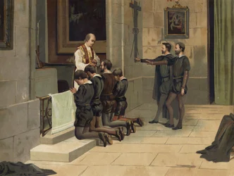 St Ignatius of Loyola, founder of the Jesuits