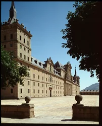 View of Main Facade of Royal Seat
